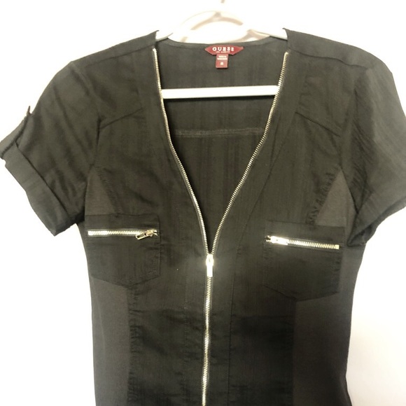 Guess zippered dress shirt - Picture 7 of 8